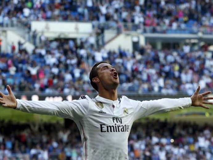 Ronaldo volta a sorrir