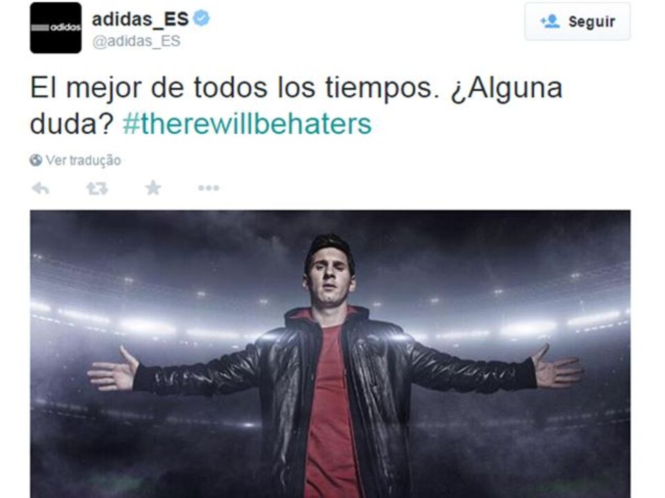 Tweet da Adidas gera mau estar nos adeptos merengues