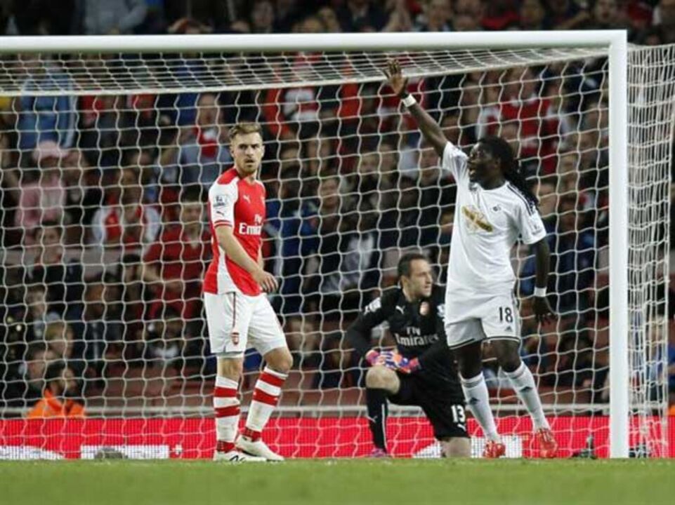 Arsenal-Swansea, em direto