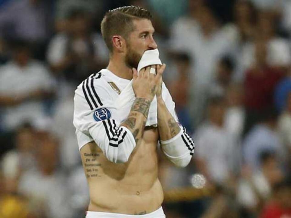 Sergio Ramos falha o resto da temporada