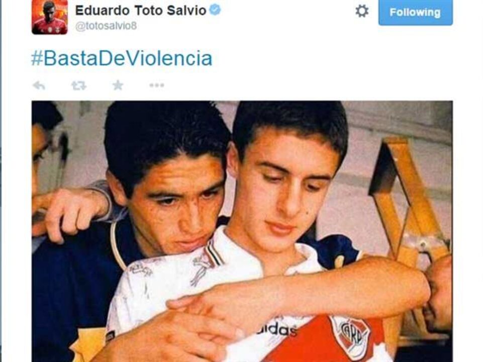 Salvio: «Basta de violência»