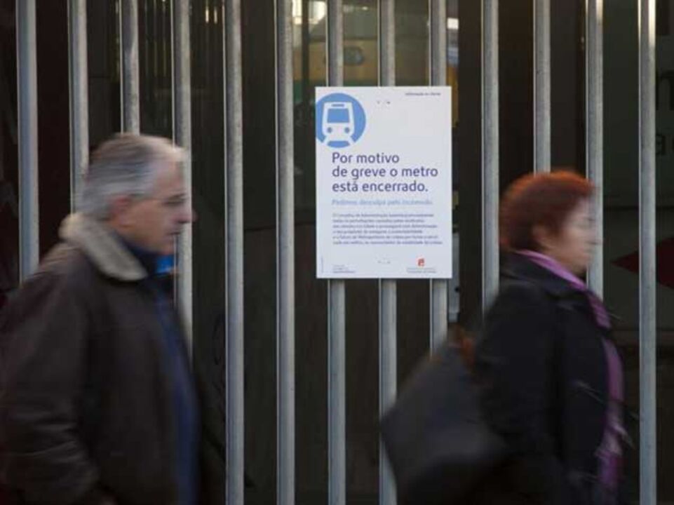 Adesão à greve do Metro de Lisboa "é elevada"