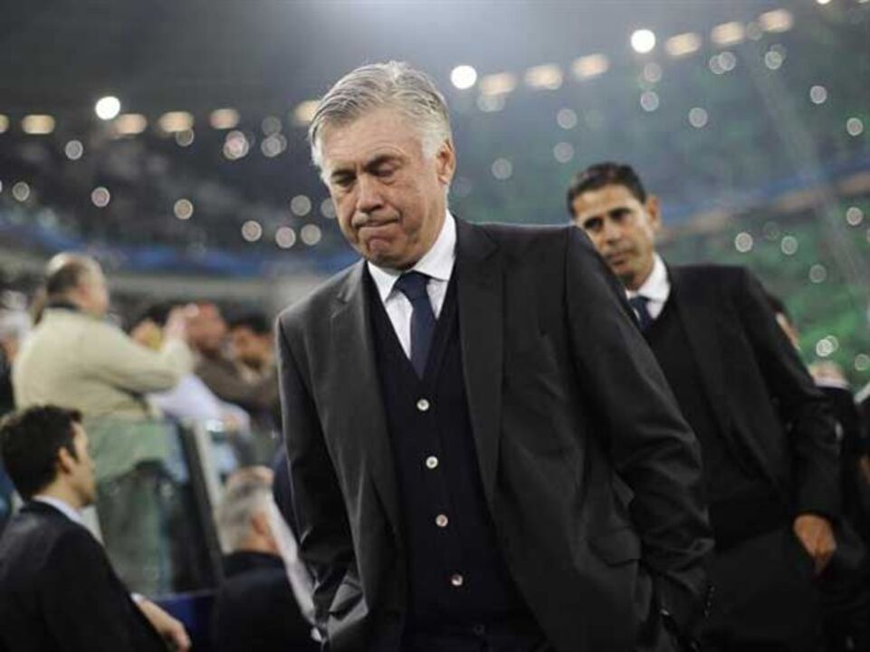 Carlo Ancelotti despedido