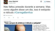 João Gabriel deixa "bicada" a Pinto da Costa após goleada em Barcelos