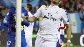 Benzema falha jogo com a Juventus