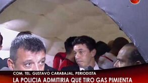 Libertadores: Polícia terá sido responsável pelo uso de gás pimenta