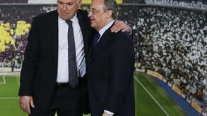 Jogadores pedem a Florentino para manter Ancelotti