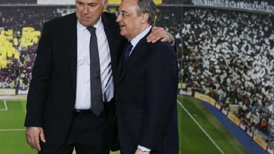 Jogadores pedem a Florentino para manter Ancelotti