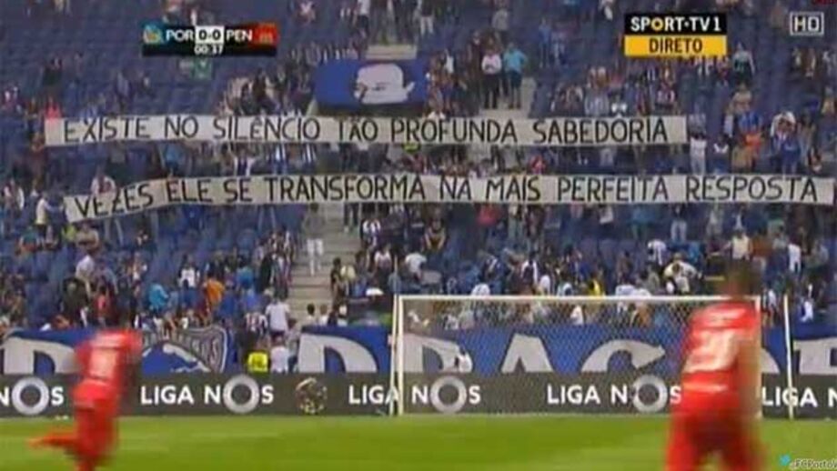 Silêncio e sabedoria na tarja dos Super Dragões