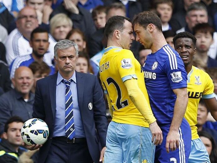 Como Mourinho viveu o jogo do título