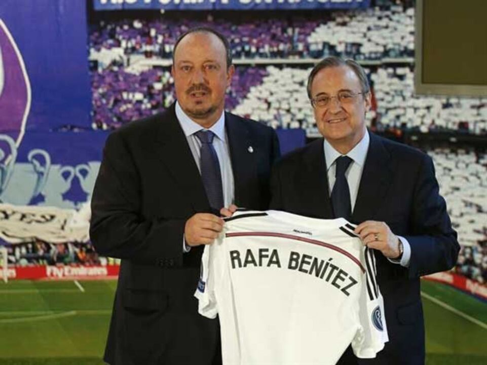 Florentino Peréz: «Contamos com um dos melhores treinadores do Mundo»