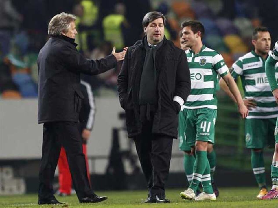 Futebol é entre Jesus e Bruno de Carvalho