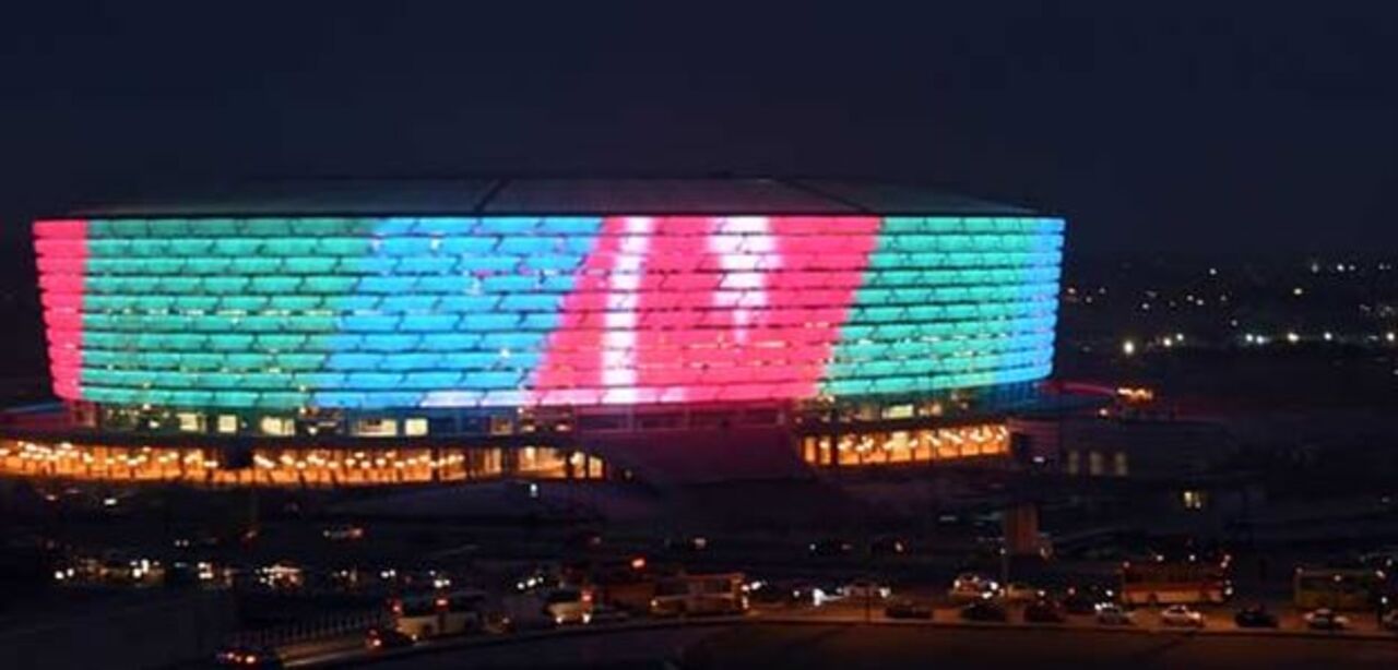 Baku no centro da Europa