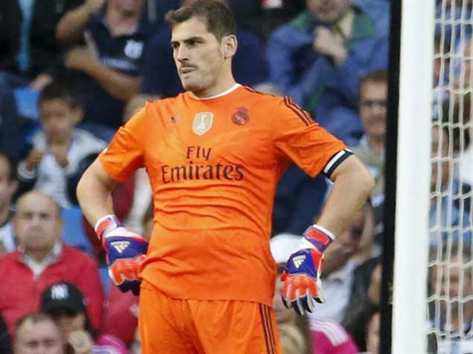 Casillas de saída dos merengues