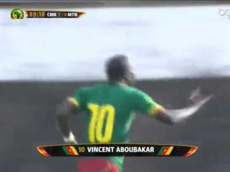 Aboubakar dá vitória aos Camarões diante da Mauritânia
