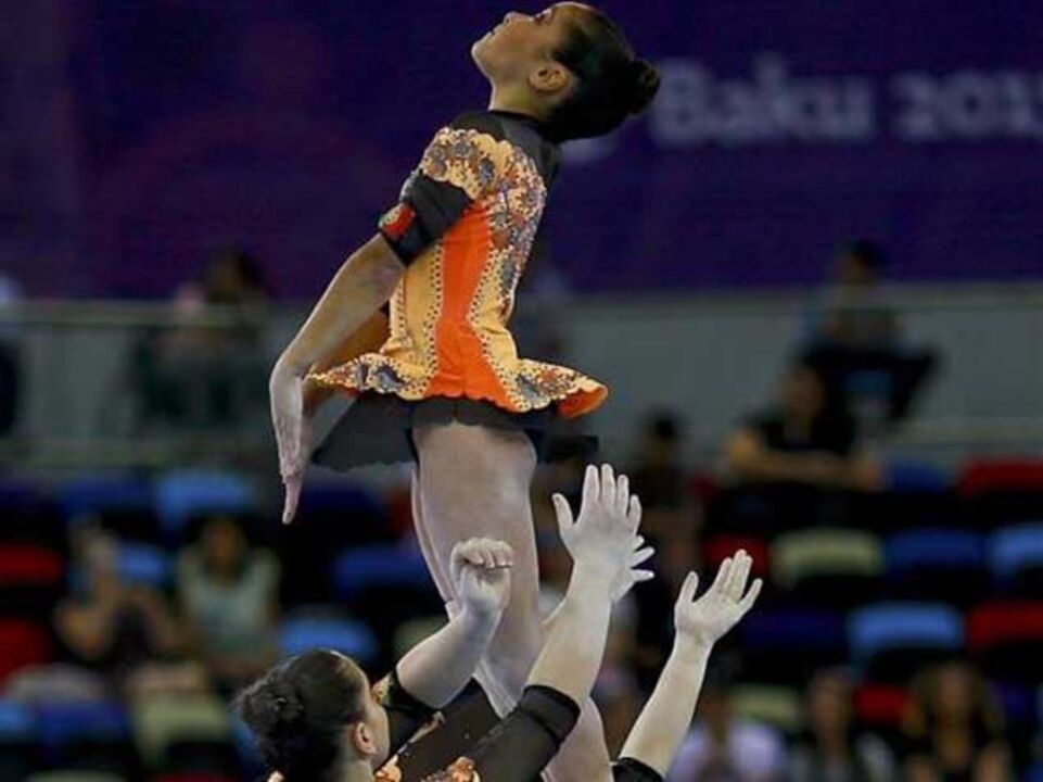 Ginástica Acrobática: Jéssica, Joana e Susana suplentes para a final
