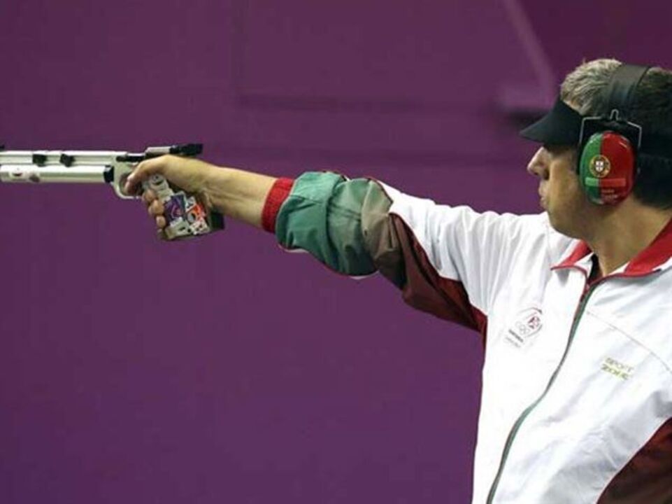 Tiro: João Costa prata em Pistola a 10m