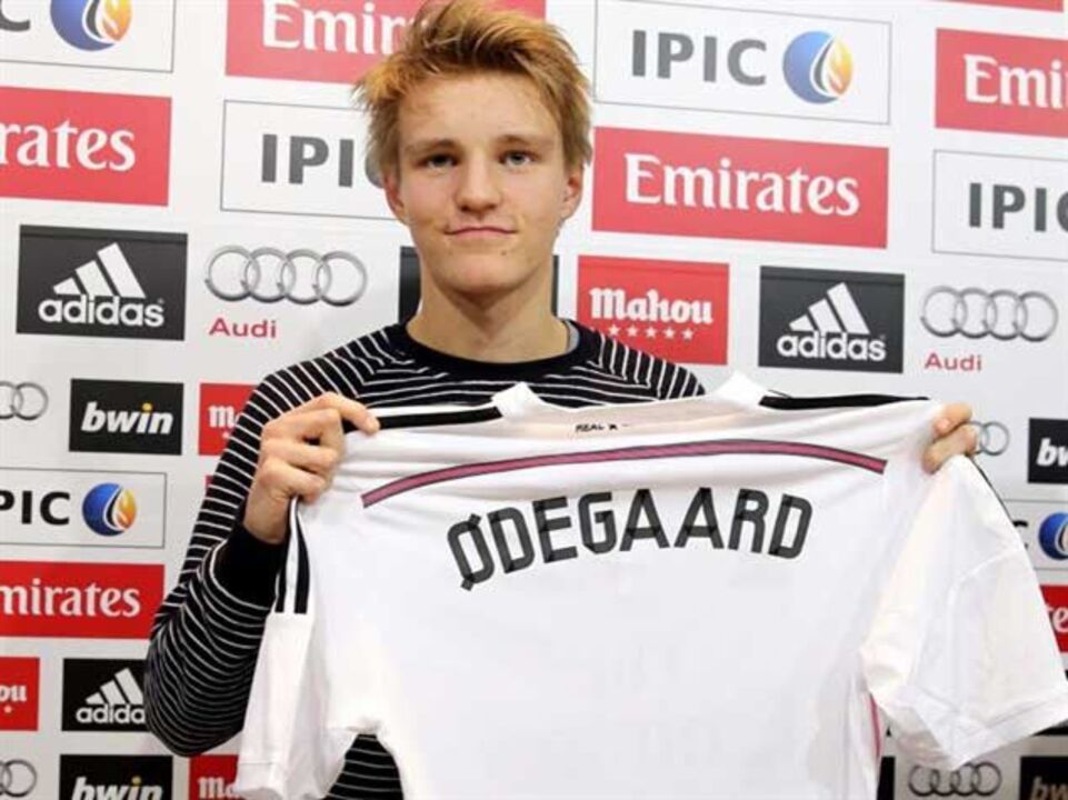 Odegaard é para integrar o plantel principal