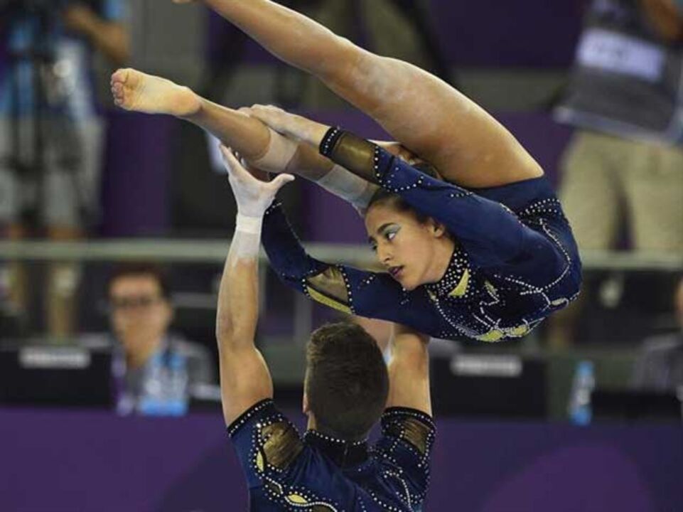 Ginástica acrobática: Par português foi quinto classificado na final