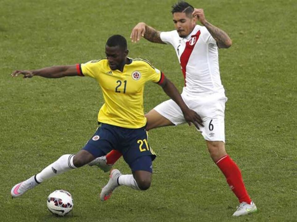 Colômbia-Peru, em direto