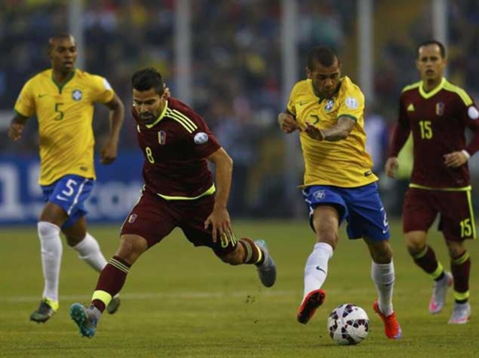 Brasil-Venezuela, em direto