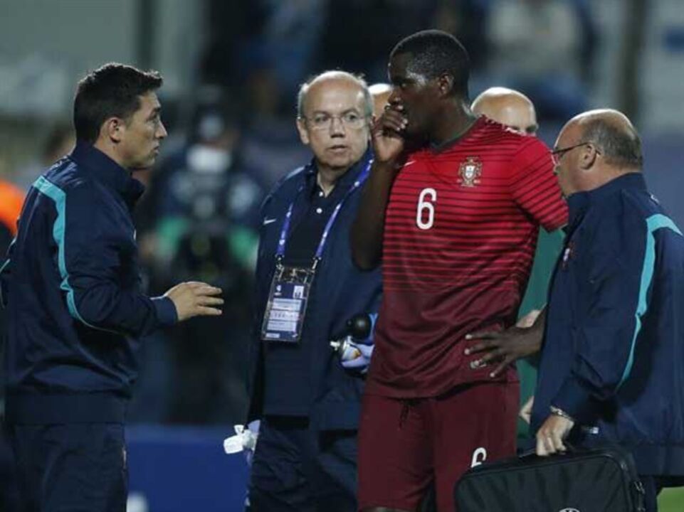 William foi... à casa de banho durante o jogo