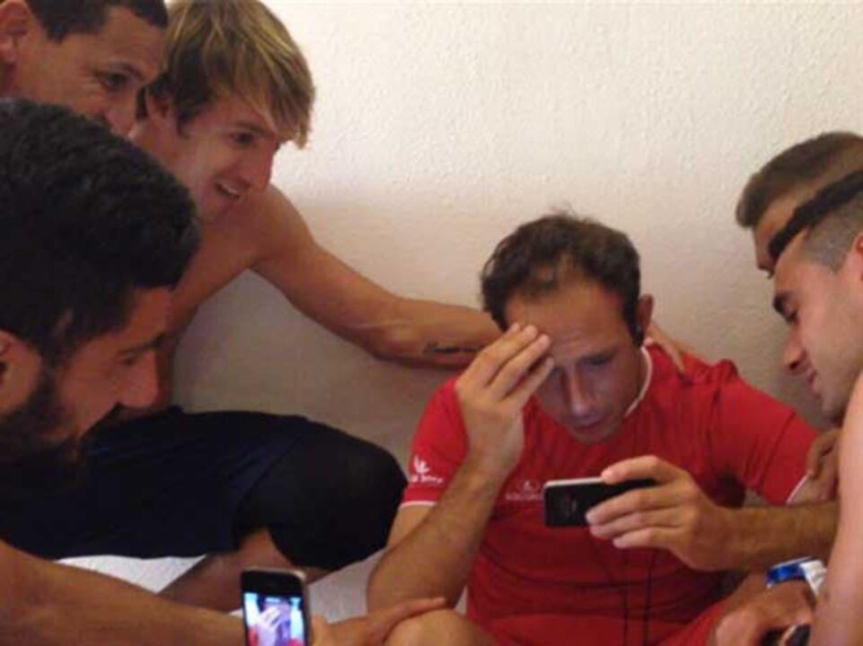 José Maria foi pai via Facetime