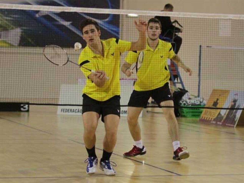 Badminton: Dupla portuguesa volta a perder