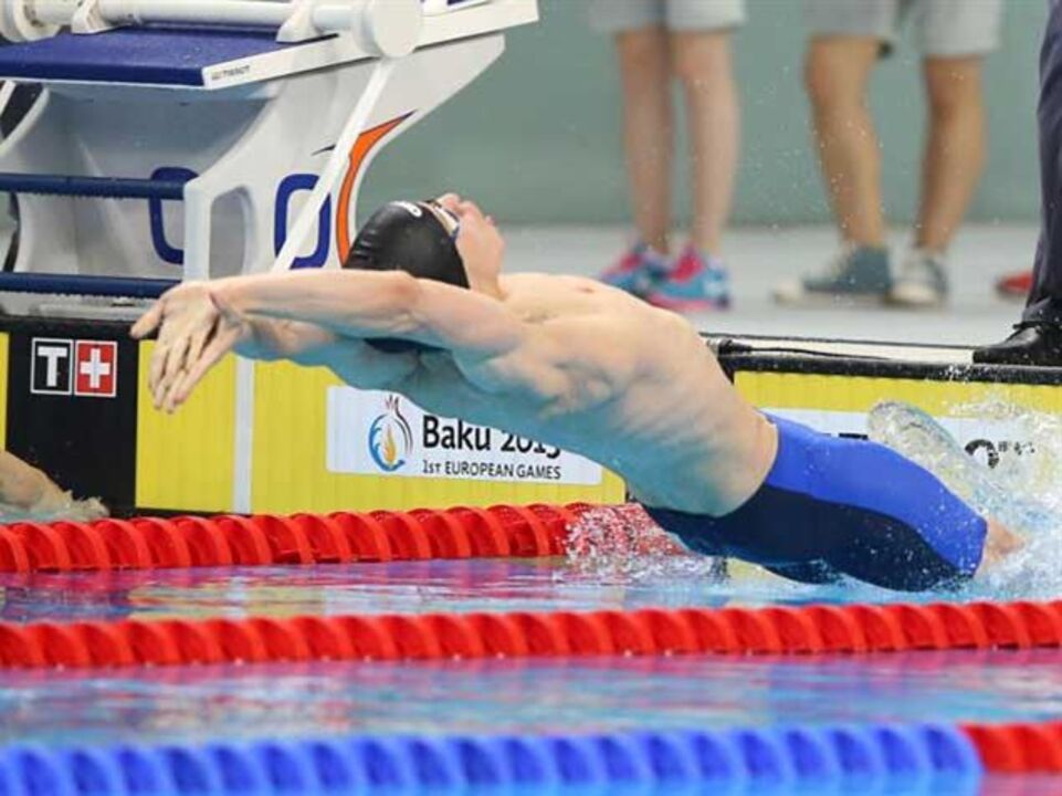Natação: Gabriel Lopes nas "meias" dos 200m estilos