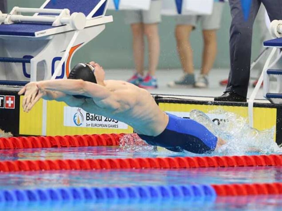 Natação: Gabriel Lopes na final dos 200 metros estilos  
