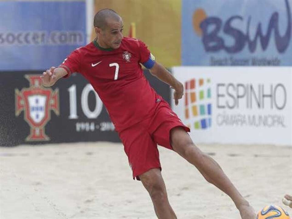 Futebol de praia: Madjer destaca capacidade de reação