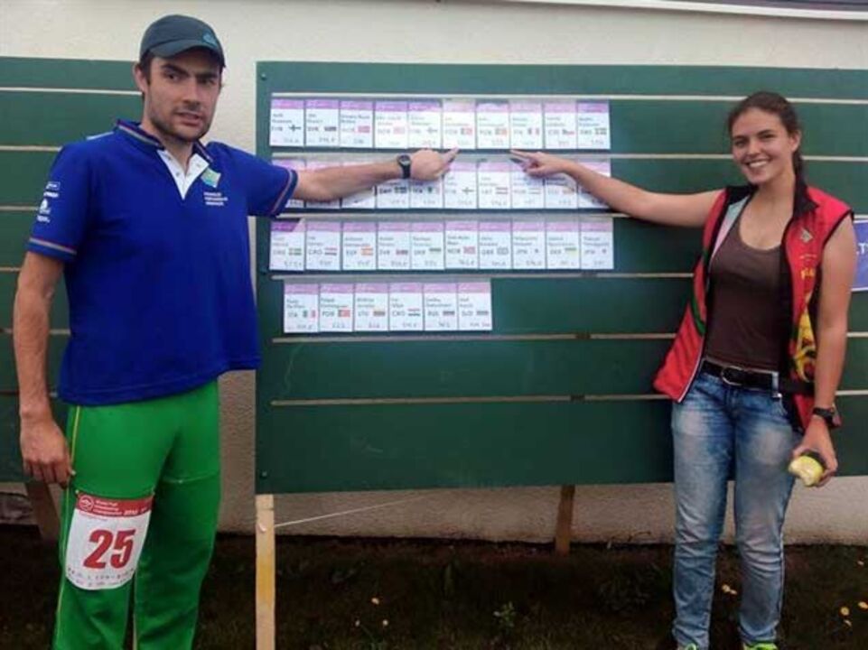 Precisão: Luís Gonçalves 6.º e Inês Domingues 7.ª
