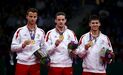 Emoção portuguesa após conquista da medalha de ouro