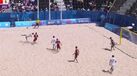 Futebol de praia: O golo que deu o bronze a Portugal