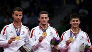 Emoção portuguesa após conquista da medalha de ouro