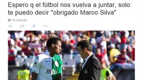 Carrillo: «Espero que o futebol nos volte a juntar, Marco»