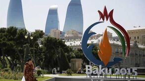 Bandeira nacional já está em Baku