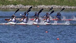 Canoagem: K4 500m falha entrada direta na final