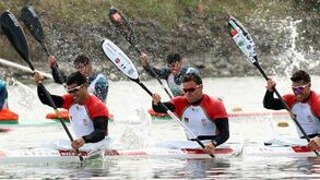 Canoagem: K4 1000m já está na final 