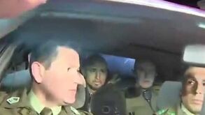 O momento da detenção de Vidal