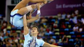 Ginástica Acrobática: Inês Germano e João Martins em quinto lugar na final