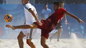 Futebol de praia: Portugal bate Suíça por 6-5