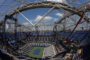 O maior estádio de tênis do mundo