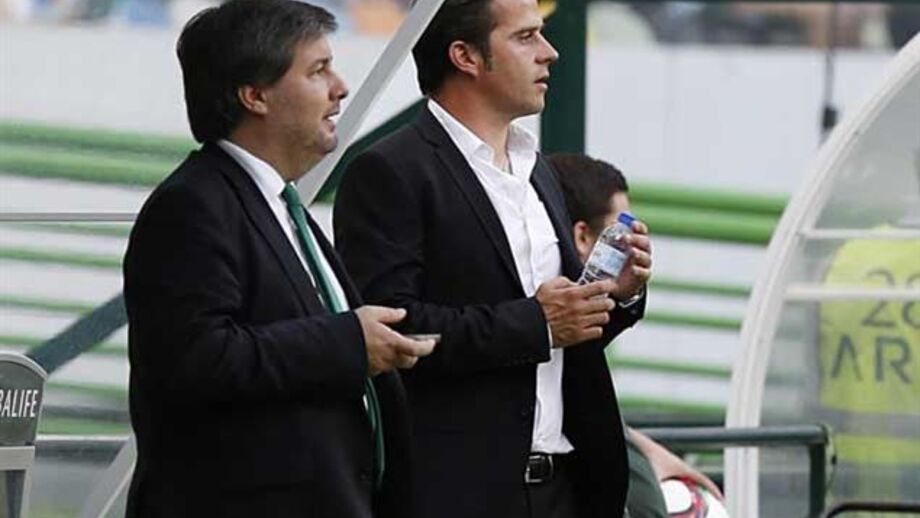 Marco Silva já está no Estádio de Alvalade