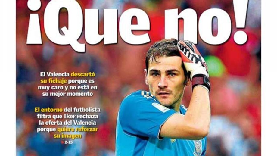 Afinal, foi Casillas quem se ofereceu ao Valencia