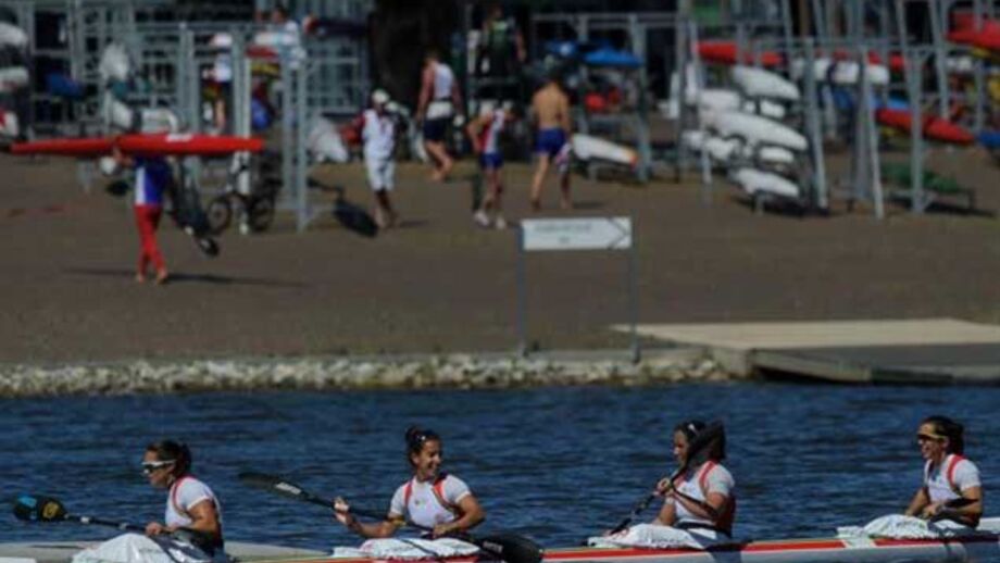 Canoagem: K4 feminino falha final dos 500 metros