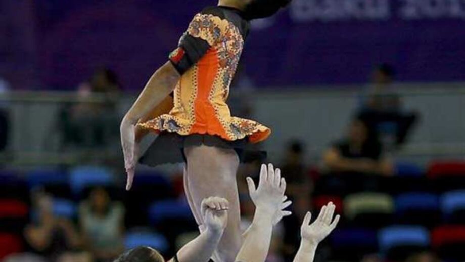 Ginástica Acrobática: Jéssica, Joana e Susana suplentes para a final