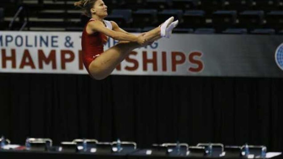 Dupla lusa na final de trampolins sincronizados