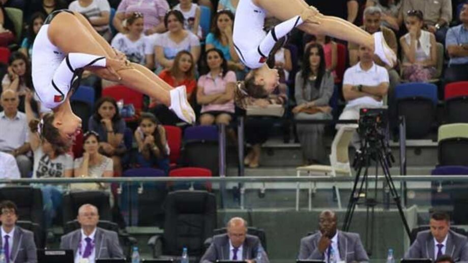 Trampolins: Bronze para Ana Rente e Beatriz Martins