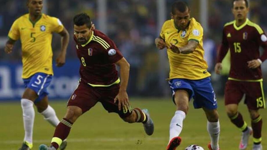 Brasil-Venezuela, em direto